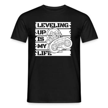Jeux de joueurs - T-shirt homme - noir - Devant - AI Model Male 178 light (178cm)