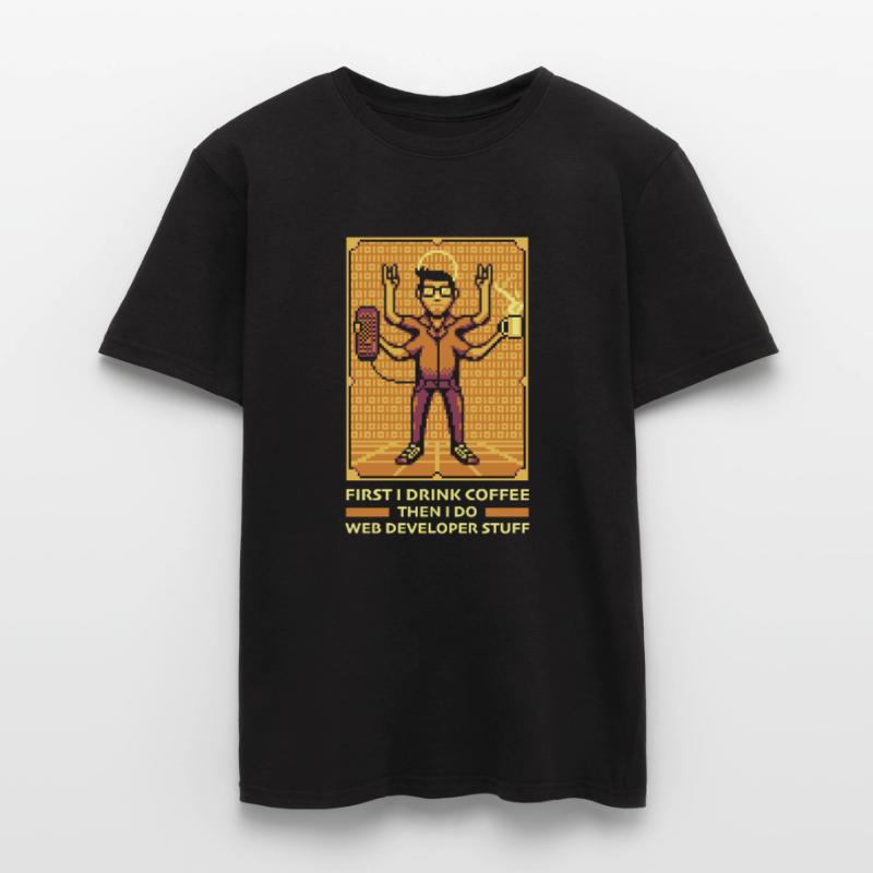Web Developer Web Developer Coffee Men's T-Shirt