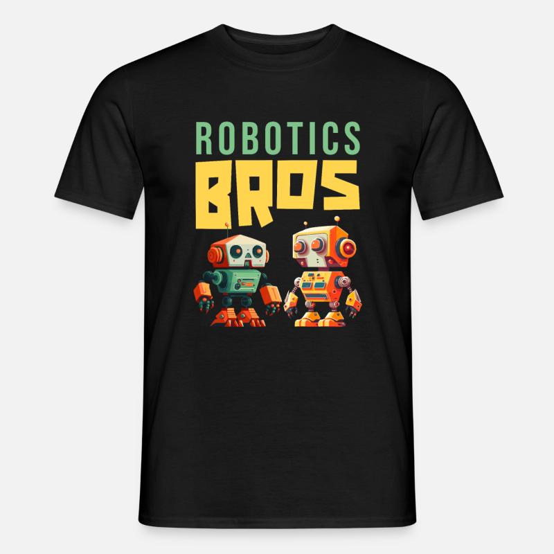 Robotics Ai Robot Cool - Men's T-Shirt - black