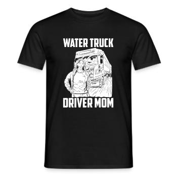 Camionneur Camionneur Camionneur Mère - T-shirt homme - noir - Devant - AI Model Male 178 light (178cm)