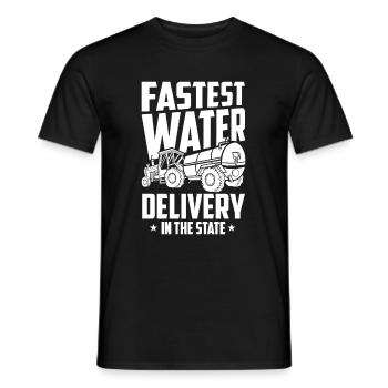 Lkw Fahrer Trucker Lastwagenfahrer - Männer T-Shirt - Schwarz - Vorne - AI Model Male 178 light (178cm)