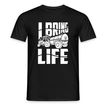 Lkw Fahrer Trucker Lastwagenfahrer - Männer T-Shirt - Schwarz - Vorne - AI Model Male 178 light (178cm)