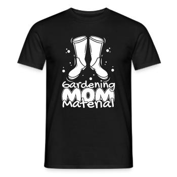 Hobby Gardener Garden Garden Mom - Men's T-Shirt - black - Front - AI Model Male 178 light (178cm)