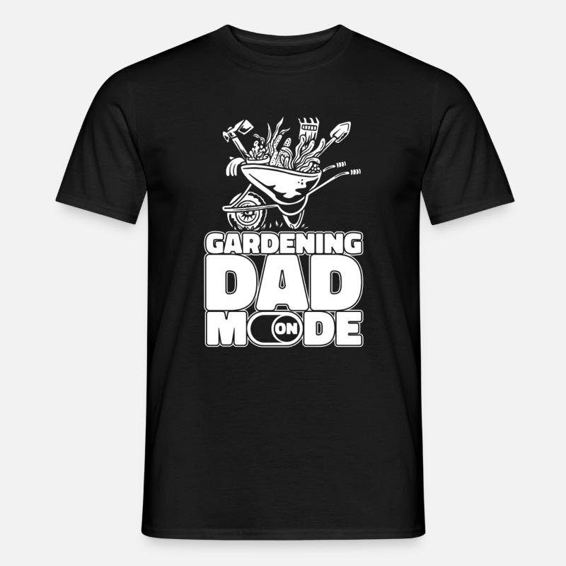 Hobbygärtner Garten Gartenvater - Männer T-Shirt - Schwarz