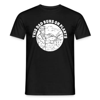 Hobbygärtner Garten Papa Gartenvater - Männer T-Shirt - Schwarz - Vorne - AI Model Male 178 light (178cm)