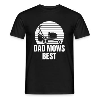 Hobby Gardener Garden Garden Dad Mows Best - T-shirt homme - noir - Devant - AI Model Male 178 light (178cm)