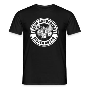 Jardinier amateur jardinier jardinier - T-shirt homme - noir - Devant - AI Model Male 178 light (178cm)