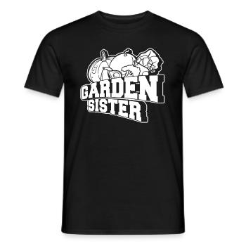 Jardinier amateur jardinier jardinier - T-shirt homme - noir - Devant - AI Model Male 178 light (178cm)