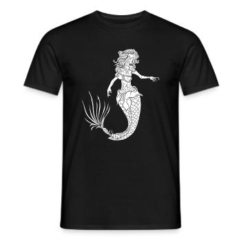 Zombie Halloween - Men's T-Shirt - black - Front - AI Model Male 178 light (178cm)