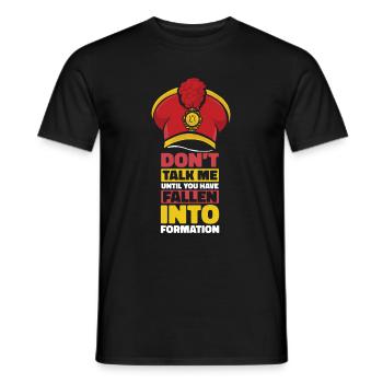 Fanfahrzug Spielmannszug Lustig - T-shirt homme - noir - Devant - AI Model Male 178 light (178cm)