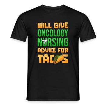 Krankenschwester Lustig - Männer T-Shirt - Schwarz - Vorne - AI Model Male 178 light (178cm)