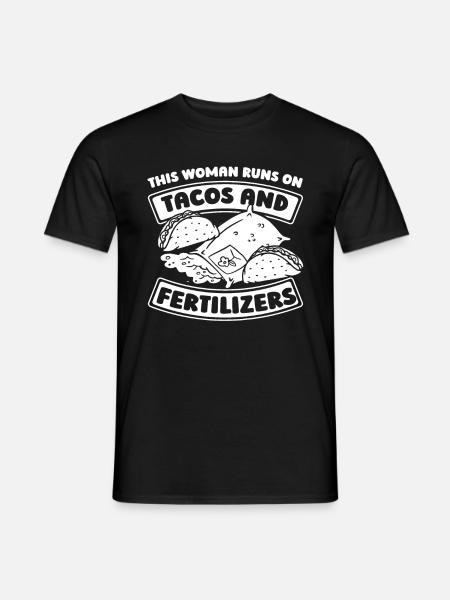 Tacos de jardin Hobby Gardener - T-shirt homme - noir