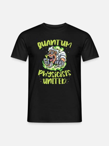 Physics Physicists Scientists Quantum Physics - Men's T-Shirt - black