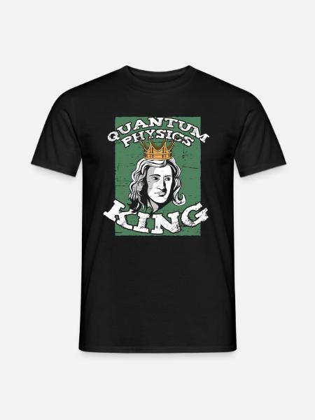 Physique Phyker King Physique quantique - T-shirt homme - noir