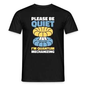Physics Phyker Funny Quantum Physics - Men's T-Shirt - black - Front - AI Model Male 178 light (178cm)