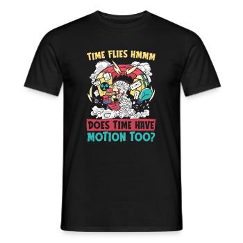 Physics Phyker Funny Quantum Physics - Men's T-Shirt - black - Front - AI Model Male 178 light (178cm)