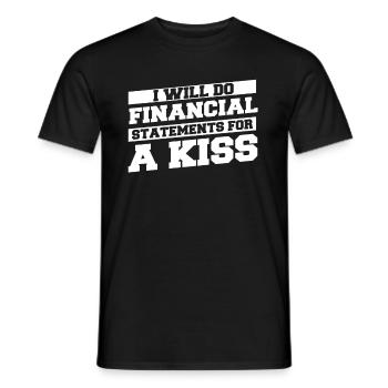 Comptable Conseiller fiscal Witzig - T-shirt homme - noir - Devant - AI Model Male 178 light (178cm)