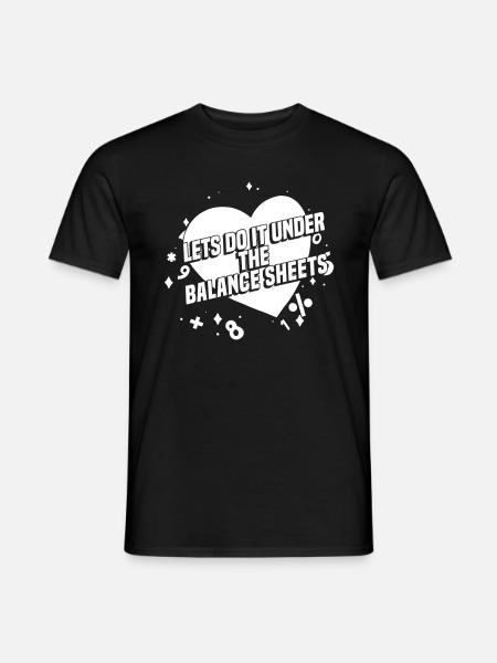 Comptable Conseiller fiscal Lustig - T-shirt homme - noir