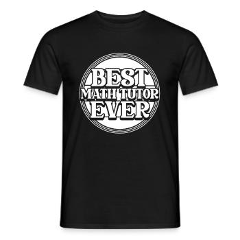 Mathelehrer Mathe Lehrer Mathe Nachhilfelehrer - Männer T-Shirt - Schwarz - Vorne - AI Model Male 178 light (178cm)