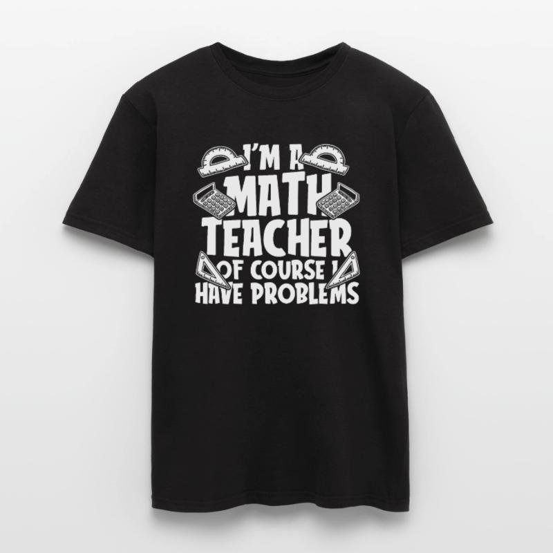 Math Teacher Math Teacher Math Tutor Men's T-Shirt