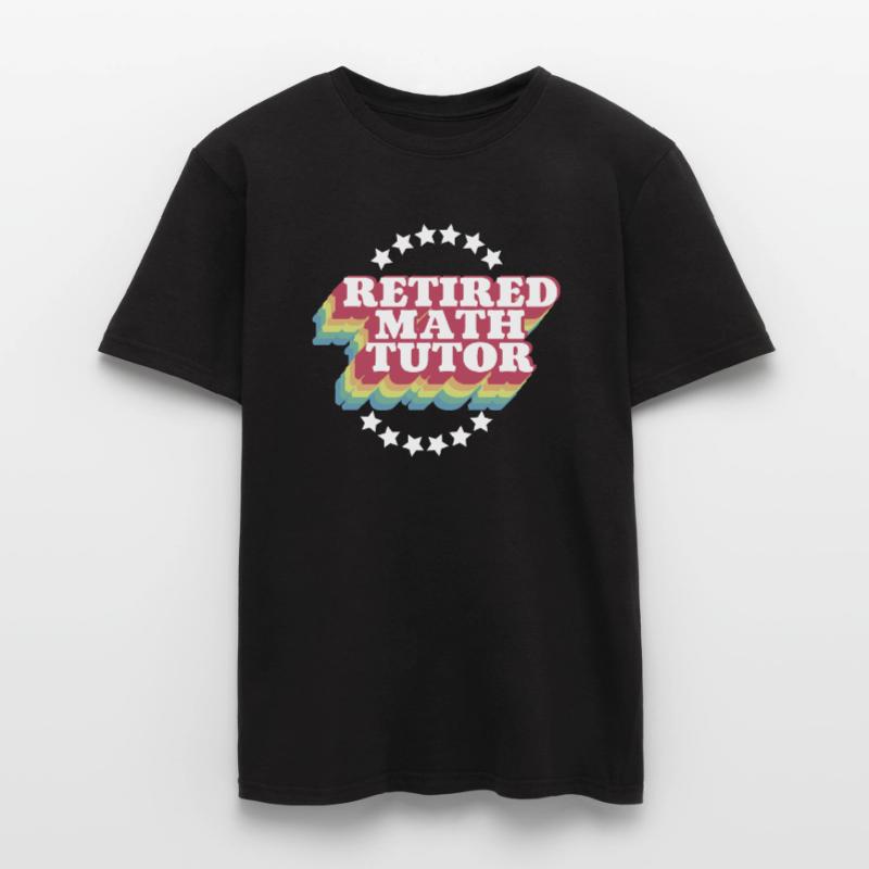 Math Teacher Math Teacher Math Tutor Men's T-Shirt