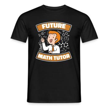 Mathelehrer Mathe Lehrer Mathe Nachhilfelehrer - Männer T-Shirt - Schwarz - Vorne - AI Model Male 178 light (178cm)
