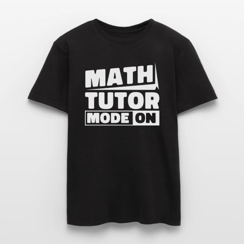 Math Teacher Math Teacher Math Tutor Men's T-Shirt