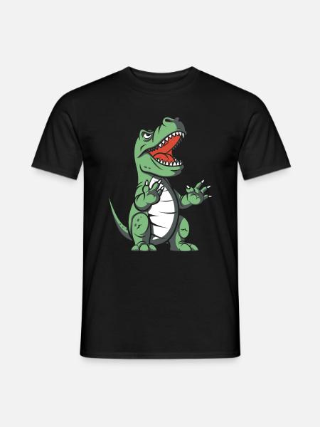 Trex T Rex Dino Cool - T-shirt homme - noir