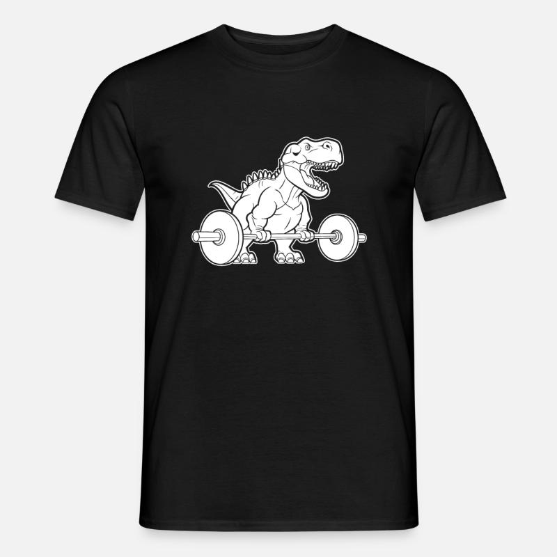 Trex T Rex Dino - Männer T-Shirt - Schwarz