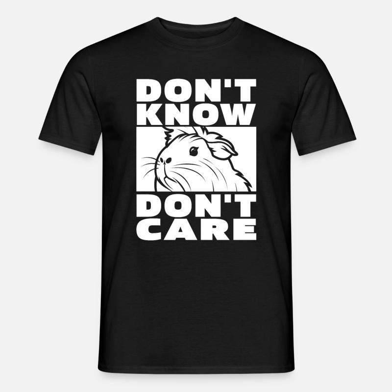 Cochon d’Inde Cochon d’Inde Drôle - T-shirt homme - noir