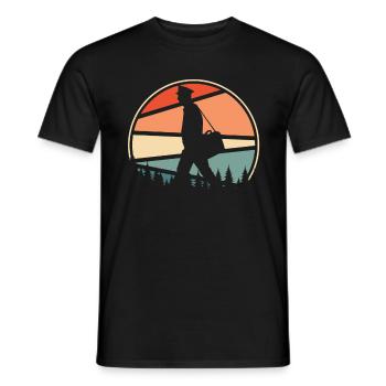 Postman Postman - Men's T-Shirt - black - Front - AI Model Male 178 light (178cm)