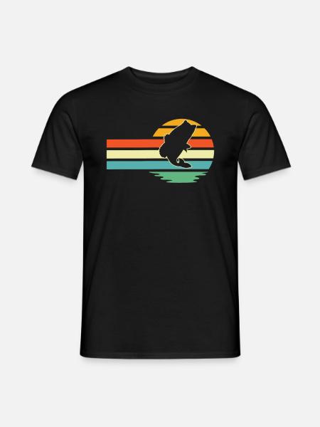Angler Fishing - Men's T-Shirt - black