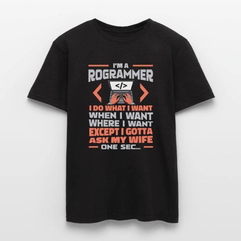 Développeur, Codeur, Programmeur T-shirt homme