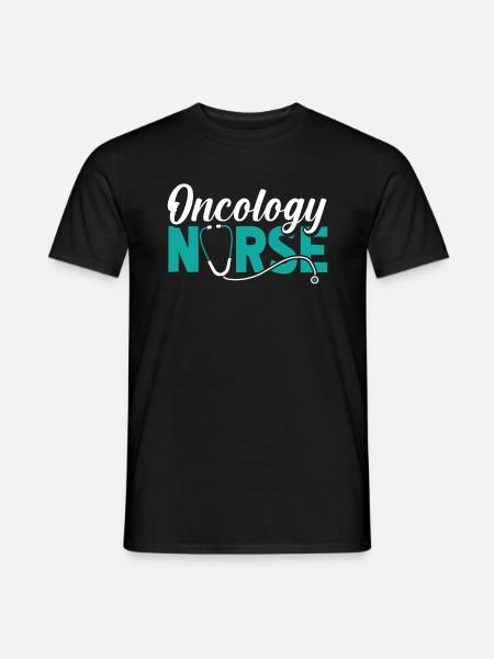 Krankenschwester Oncology Nurse - Men's T-Shirt - black