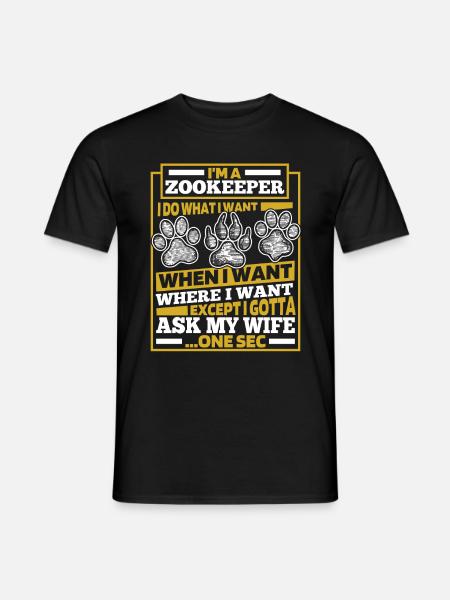 Zookeeper Zookeeper - Men's T-Shirt - black