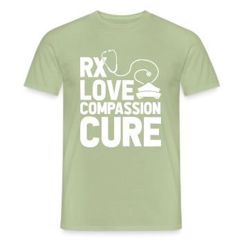 Nurse - Men's T-Shirt - sage - Front - AI Model Male 178 light (178cm)