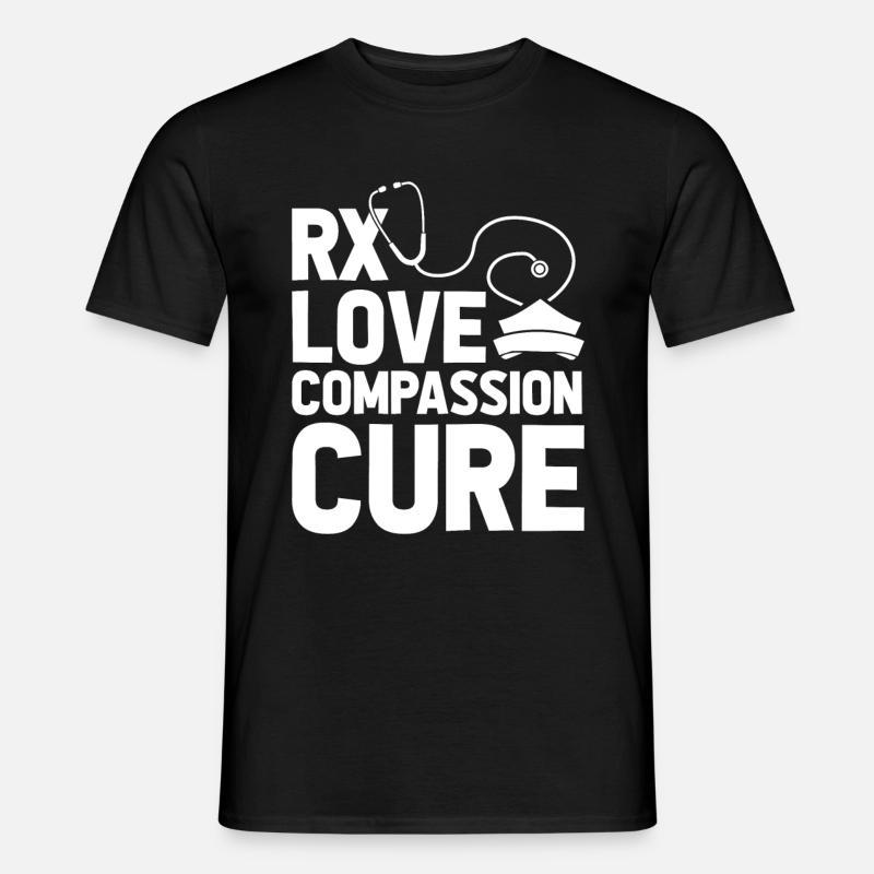 Krankenschwester - Männer T-Shirt - Schwarz