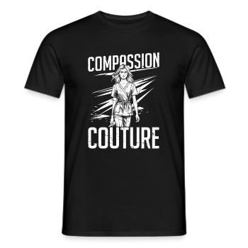 Nurse Fashion - Men's T-Shirt - black - Front - AI Model Male 178 light (178cm)