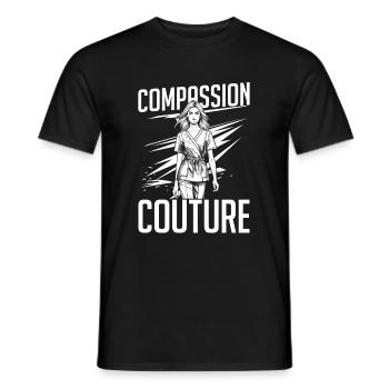 Nurse Fashion - Men's T-Shirt - black - Front - AI Model Male 178 light (178cm)