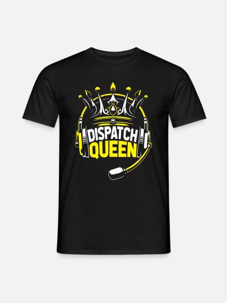 Notruf Leitstelle Einsatzzentrale - Männer T-Shirt - Schwarz