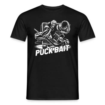 Eishockey Torwart - Männer T-Shirt - Schwarz - Vorne - AI Model Male 178 light (178cm)