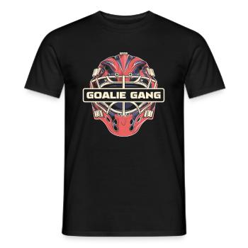 Eishockey Torwart Team Der Besten Freunde - Männer T-Shirt - Schwarz - Vorne - AI Model Male 178 light (178cm)