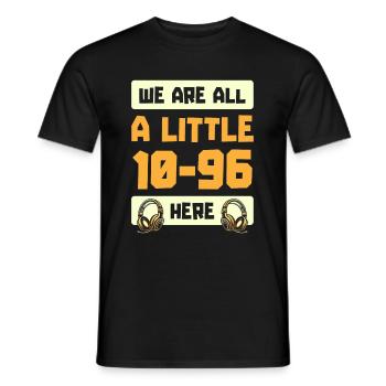 Emergency Call Control Center Operations Center - Men's T-Shirt - black - Front - AI Model Male 178 light (178cm)