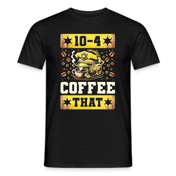 Emergency Call Control Center Operations Center - Men's T-Shirt - black - Front - AI Model Male 178 light (178cm)