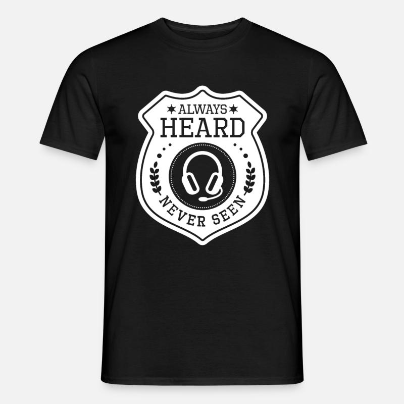 Notruf Leitstelle Einsatzzentrale - Männer T-Shirt - Schwarz