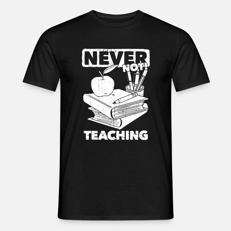 Lehrer Pädagoge - Männer T-Shirt - Schwarz