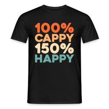 Capybara Wasserschwein - Männer T-Shirt - Schwarz - Vorne - AI Model Male 178 light (178cm)