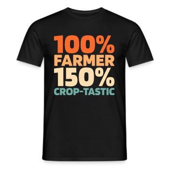Agriculteur Agriculteur - T-shirt homme - noir - Devant - AI Model Male 178 light (178cm)