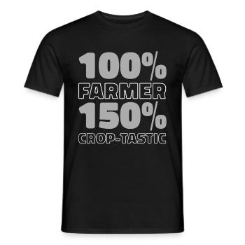 Agriculteur Agriculteur - T-shirt homme - noir - Devant - AI Model Male 178 light (178cm)