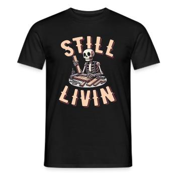 Charpentier Charpentier Charpentier - T-shirt homme - noir - Devant - AI Model Male 178 light (178cm)